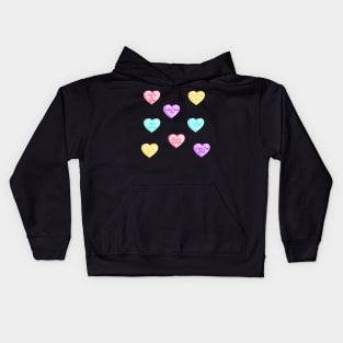 Book Tropes Loveheart Sticker Pack Kids Hoodie